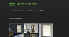 Desktop Screenshot of osvetljevalnaoptika.net