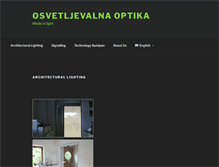 Tablet Screenshot of osvetljevalnaoptika.net